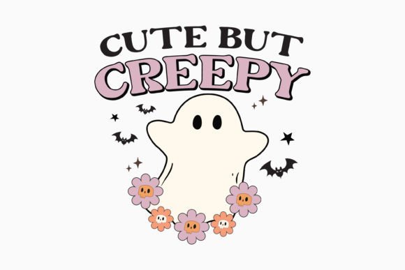 Cute but Creepy Halloween Graphics for Crafts
