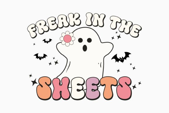 Freak in the Sheets: Retro Graphics for Halloween Crafts
