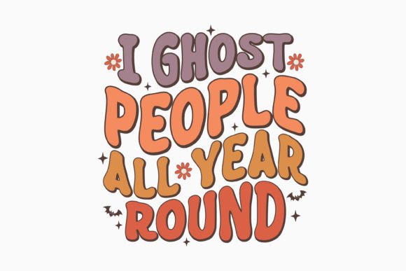 Halloween I Ghost People All Retro Svg: Graphics for Crafts