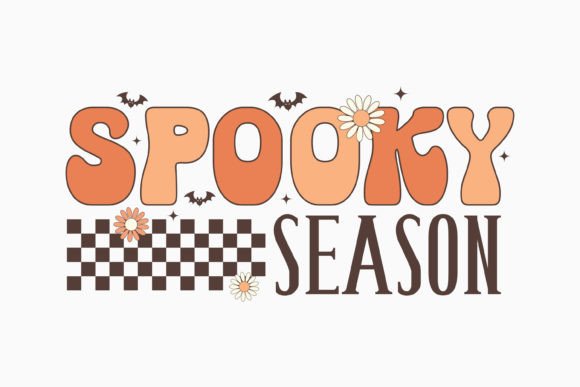 Halloween Spooky Season Retro Svg for Graphics and Crafts