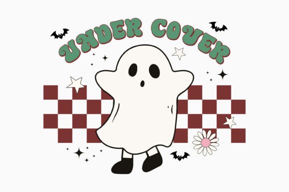 Halloween Under Cover Retro Svg: Graphics for Crafts
