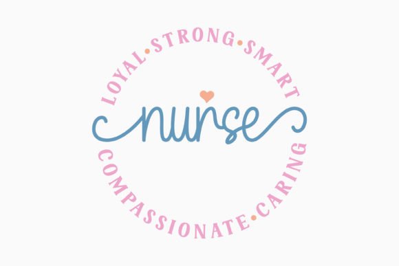 Nurse Quote SVG Design for Crafts and Graphics