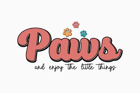 Paws and Enjoy: Retro Graphics for Local Crafts