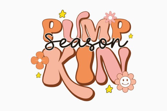 Pumpkin Season Graphics for Crafts and Digital Selling