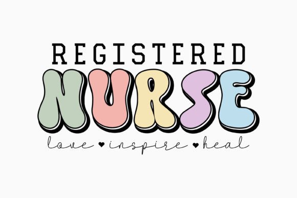 Registered Nurse Retro Nurse SVG: Editorial Graphics Review