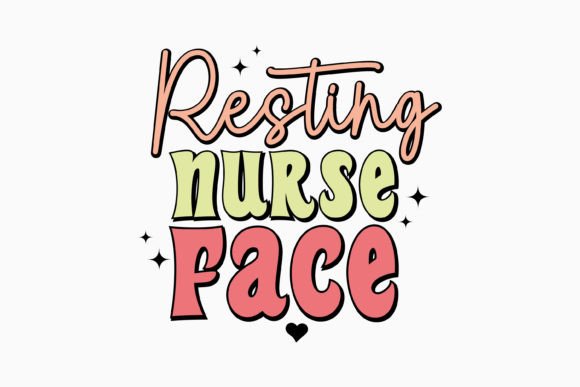 Resting Nurse Face SVG: Graphics and Crafts Asset Review