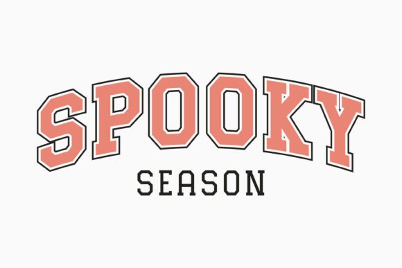 Spooky Season Halloween Retro Graphics for Crafts